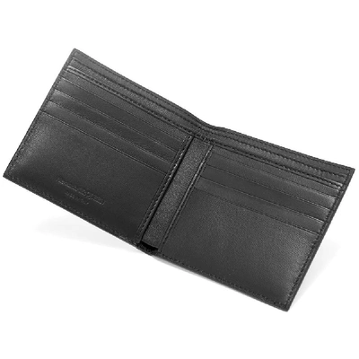 Shop Alexander Mcqueen Graffiti Billfold Wallet In Black