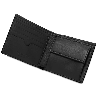 Shop Alexander Mcqueen Skull Croc Billfold Wallet In Black