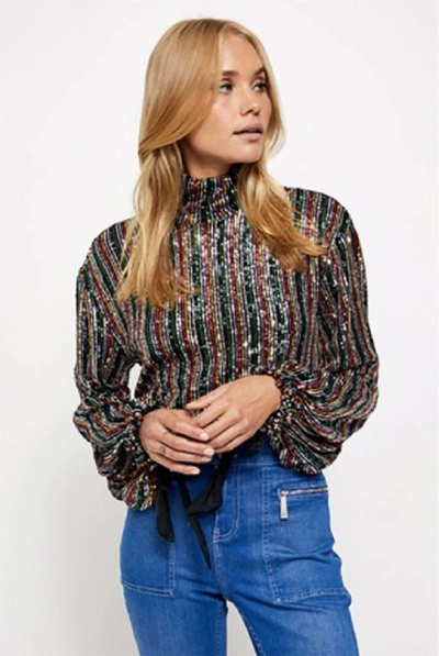 Shop Free People Midnight City Top In Multi