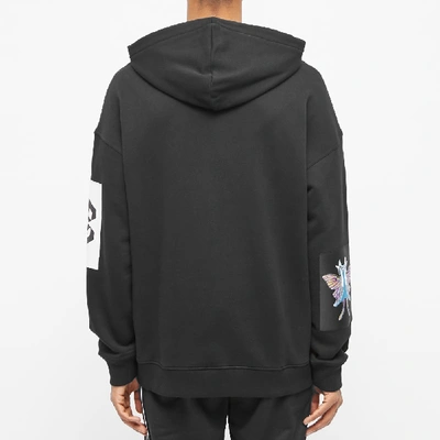 Shop Givenchy Burning Question Hoody In Black