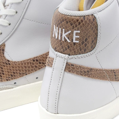 Shop Nike Blazer Mid '77 Vintage In Grey