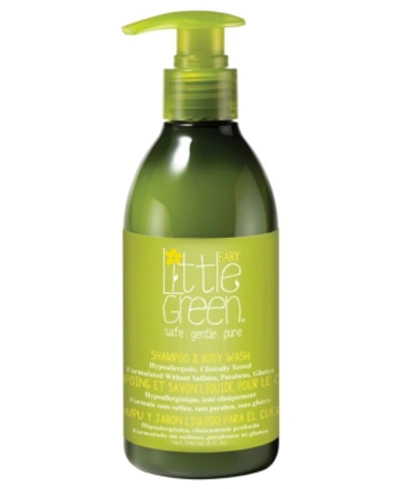 LITTLE GREEN BABY SHAMPOO AND BODY WASH, 8 OZ 