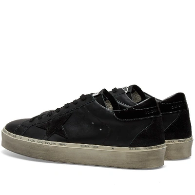Shop Golden Goose Hi Star Lo Leather Sneaker In Black