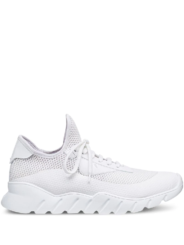 fendi monster knitted trainers