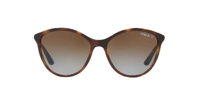 Shop Vogue Eyewear Woman  Vo5165s In Brown