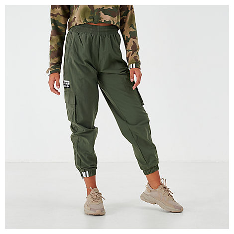 green cargo trousers womens