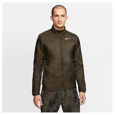 Shop Nike Men's Aerolayer Jacket In Green