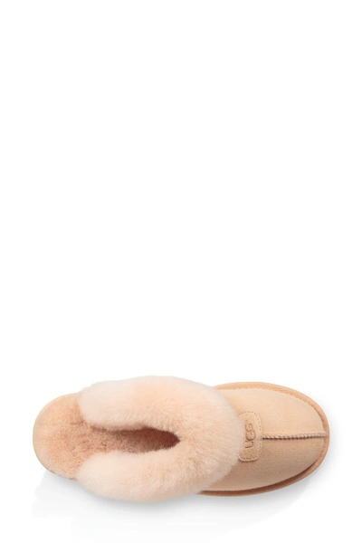 Shop Ugg Genuine Shearling Slipper In Amb