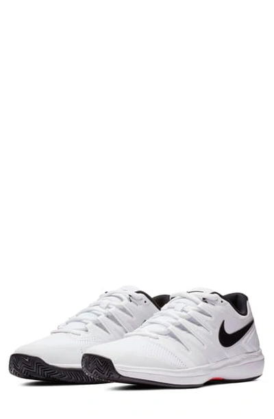 Nike Air Zoom Prestige Hc Tennis Shoe In White/ Black-bright Crimson |  ModeSens