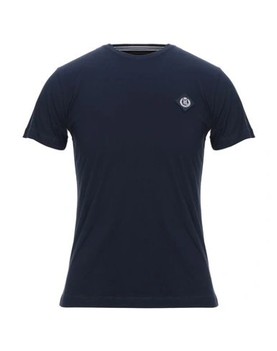 Shop Henri Lloyd T-shirt In Dark Blue