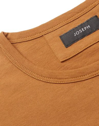 Shop Joseph T-shirt In Brown