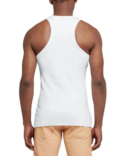 Shop Helmut Lang Tank Top In White