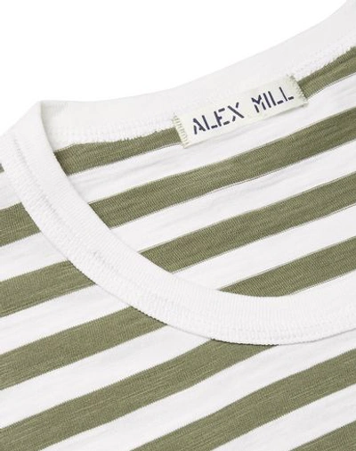 Shop Alex Mill T-shirt In Military Green