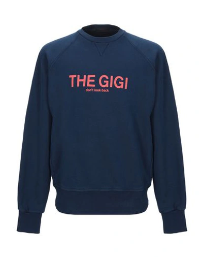 Shop The Gigi Sweatshirts In Dark Blue