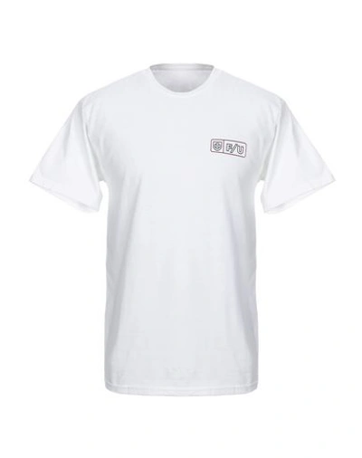 Shop Brixton T-shirts In White