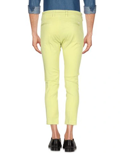 Shop Entre Amis Pants In Acid Green