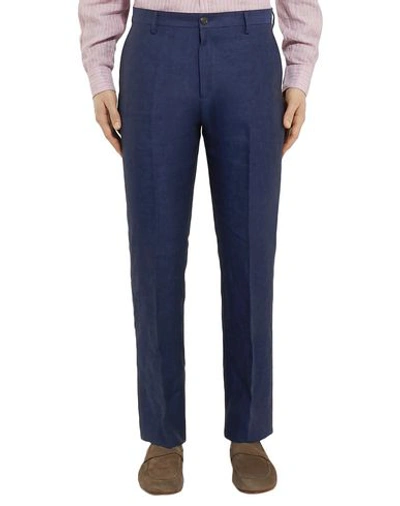 Shop Tod's Casual Pants In Blue