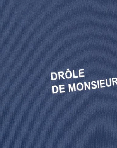 Shop Drôle De Monsieur Casual Pants In Blue