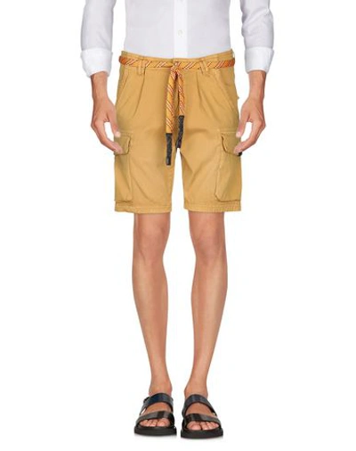 Shop Scotch & Soda Shorts & Bermuda In Camel