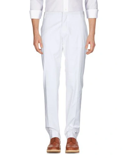 Shop Entre Amis Pants In White