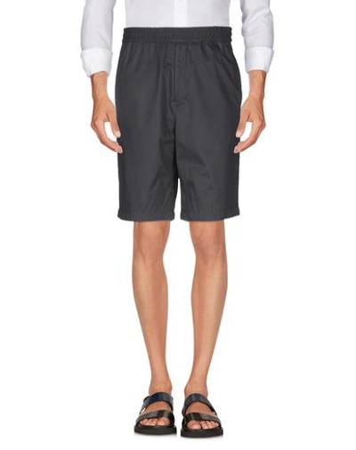 Shop Ami Alexandre Mattiussi Shorts & Bermuda In Black
