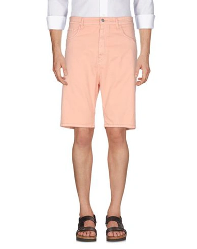 Shop Carhartt Shorts & Bermuda Shorts In Salmon Pink