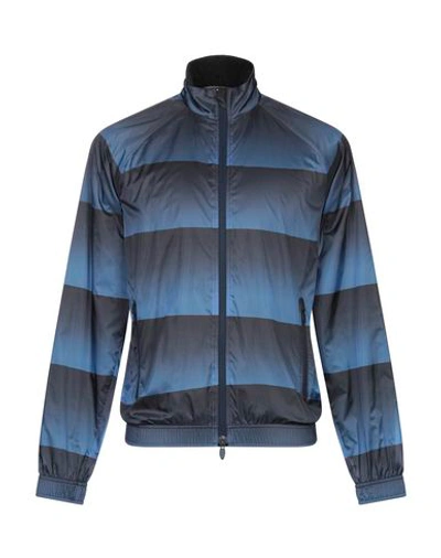 Shop Reebok Jackets In Dark Blue