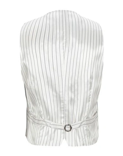 Shop Lardini Suit Vest In Light Grey