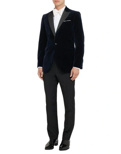 Shop Favourbrook Suit Jackets In Dark Blue