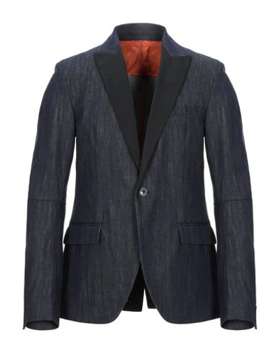 Shop Dondup Blazer In Blue