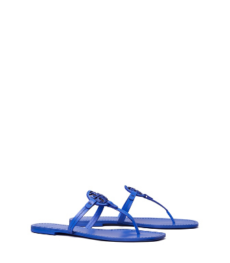 navy blue tory burch miller sandals