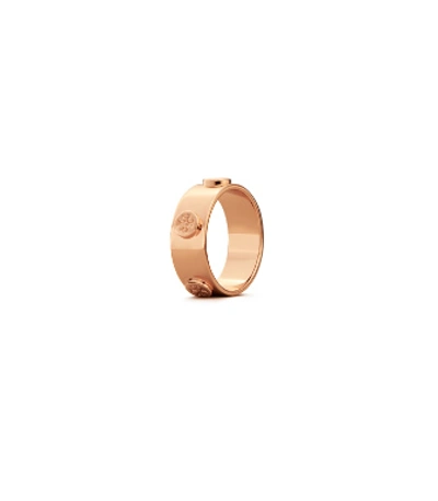 Shop Tory Burch Miller Stud Ring In Gold