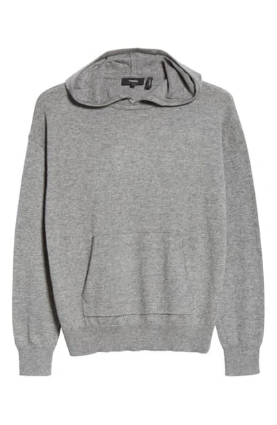Shop Theory Aria Hooded Sweater In Cloud