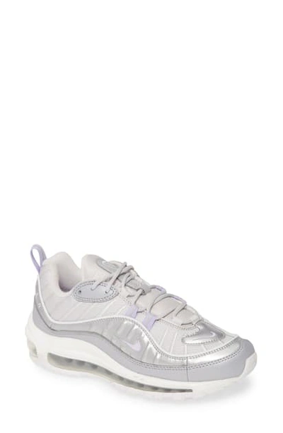 Shop Nike Air Max Se Sneaker In Vast Grey/ Purple/ Metallic