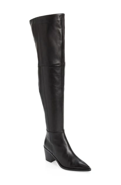 Stefani Over The Knee Boot In Black Como