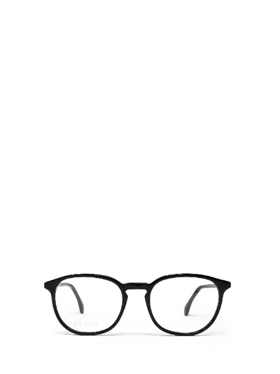 Shop Gucci Men's Black Acetate Glasses