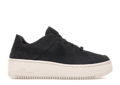 Pre-owned Nike Air Force 1 Sage Low Night Stadium (women's) In Night Stadium/night Stadium-phantom