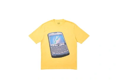 Pre-owned Palace  Ping T-shirt Yellow