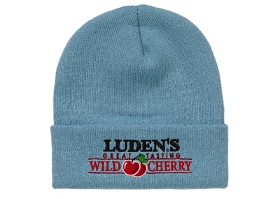 Pre-owned Supreme Luden's Beanie Light Blue