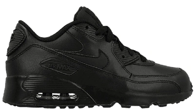 Pre-owned Nike Air Max 90 Ltr Black (ps) In Black/black