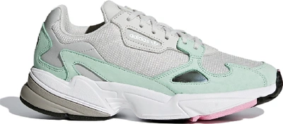 Pre-owned Adidas Originals Adidas Falcon Watermelon (women's) In Grey One/grey One/easy Green