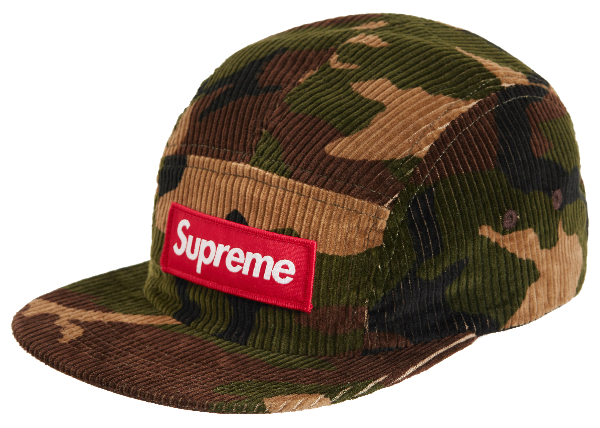 supreme corduroy camp cap