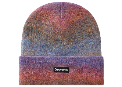 Pre-owned Supreme  Mohair Beanie Fw19 Mixed Pink