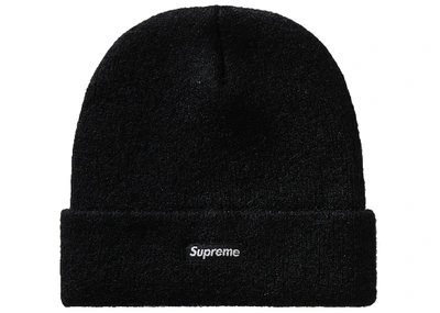 Pre-owned Supreme  Mohair Beanie Fw19 Black