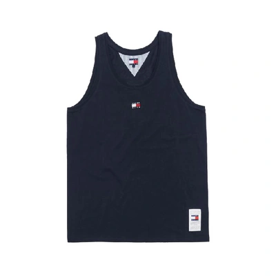 Pre-owned Kith  X Tommy Hilfiger Mini Flag Tank Top Navy