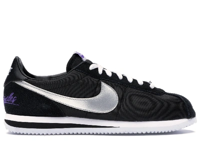 Nike cortez top los angeles black