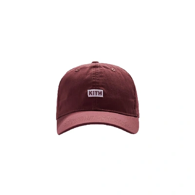 Pre-owned Kith  Sport Cap Rogan Rouge