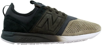 Pre-owned New Balance  247 Green In Green/tan