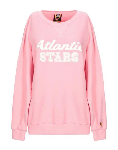 Shop Atlantic Stars Sweatshirt In Pink