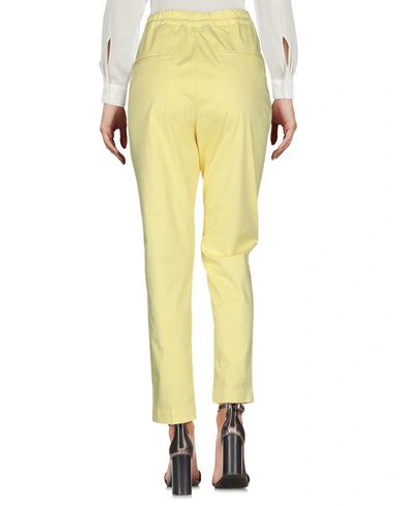 Shop Myths Pants In Yellow